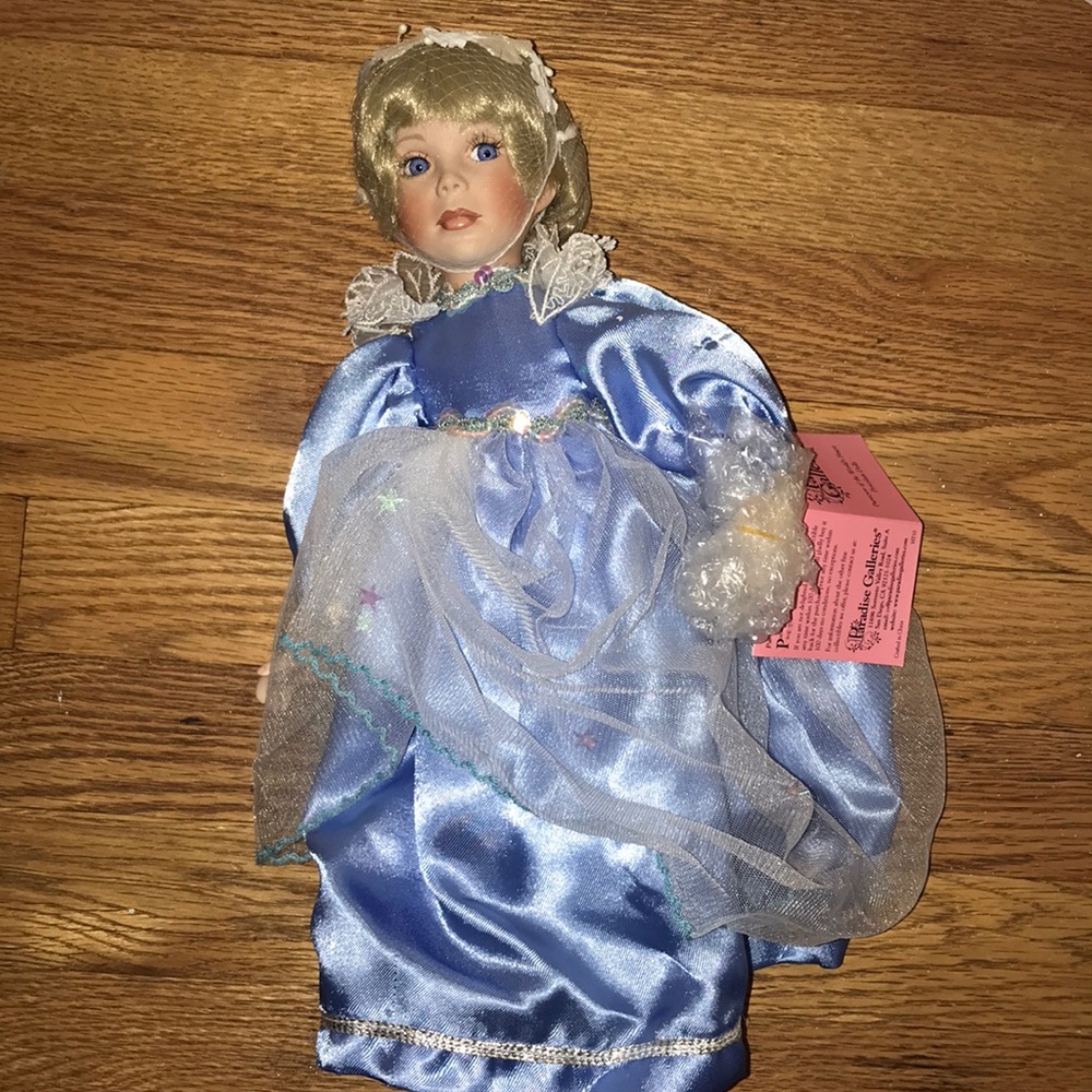 Vintage ANGEL OF PEACE Porcelain Doll